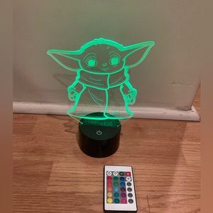 Star Wars 3D Lamp Baby Yoda